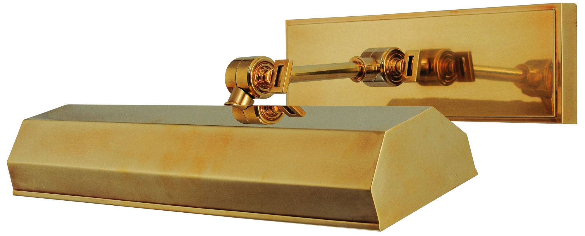 Hudson Valley Woodbury 16" Wide Aged Brass Picture Light