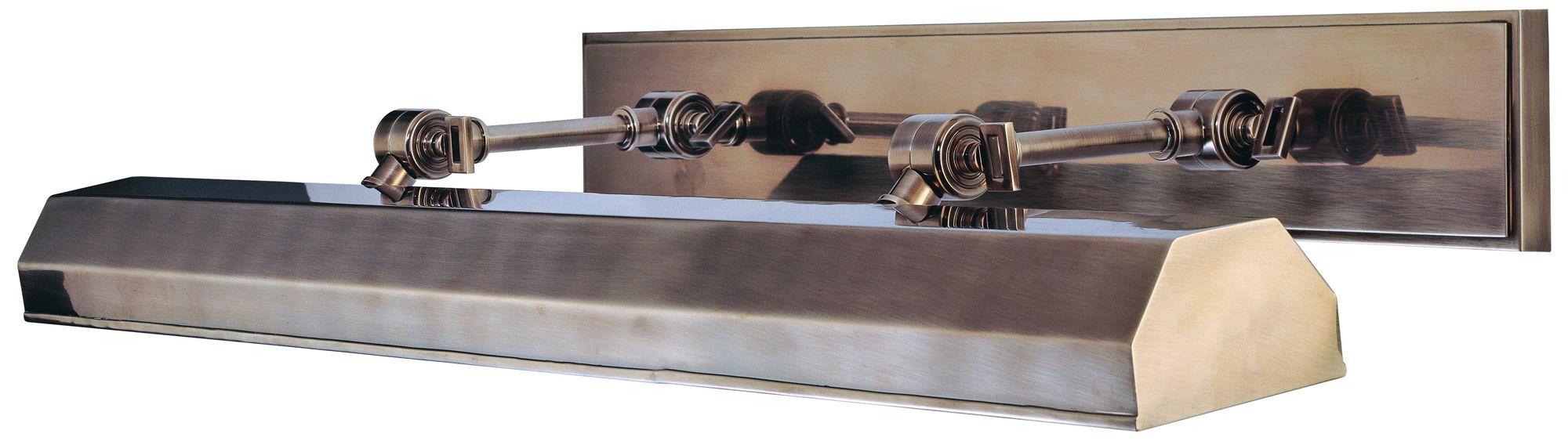 Hudson Valley Woodbury 30" Wide Nickel Picture Light