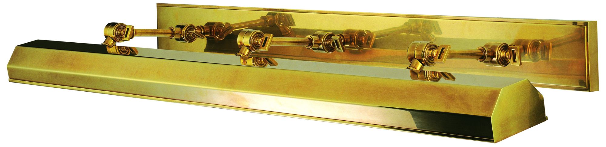 Hudson Valley Woodbury 42" Wide Aged Brass Picture Light