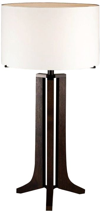 Cerno Forma Oiled Walnut LED Table Lamp