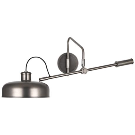 Robert Abbey Albert Patina Nickel Wall Mounted Boom Lamp - #2Y581 www.lampsplus.com