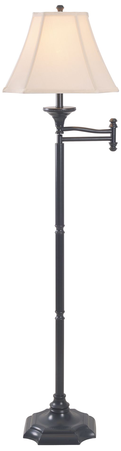 Wentworth Swing Arm Bronze Finish Floor Lamp