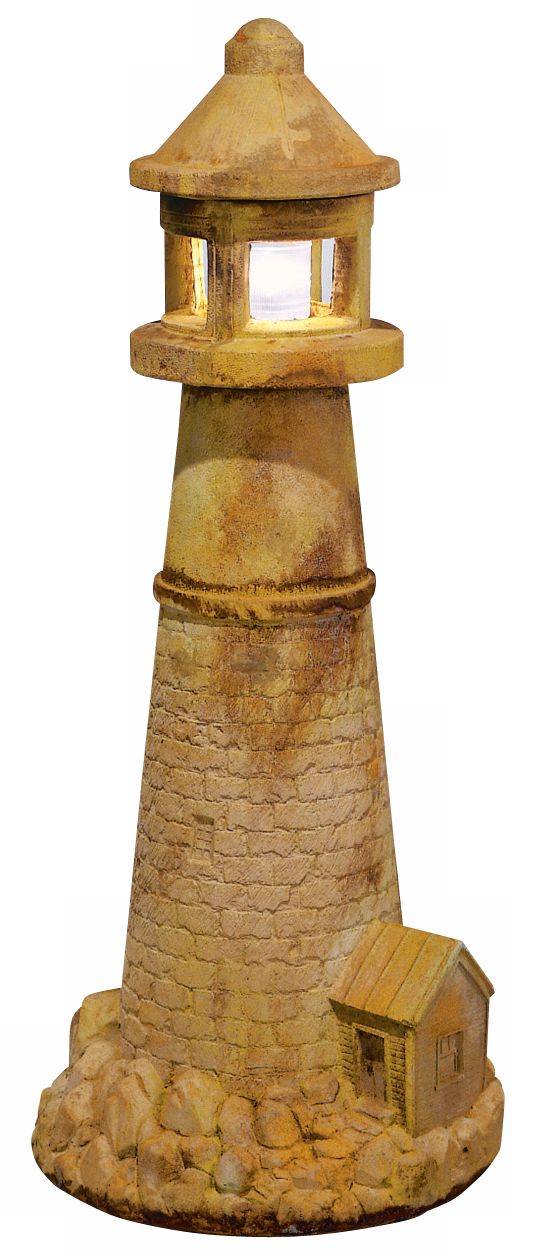 Henri Studios Garden Lighthouse Accent Sculpture