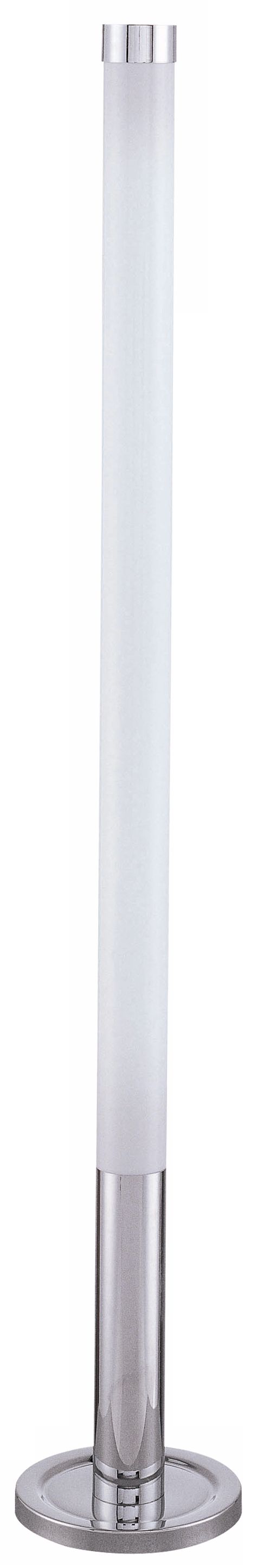 Ingress Series Chrome with Acrylic Shade Floor Lamp