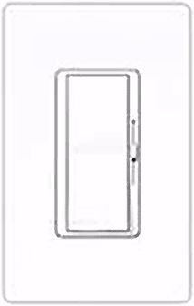 Lutron Diva SC 600W Single Pole Snow White Dimmer