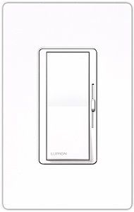 Lutron Diva SC 600W 3-Way Snow White Dimmer