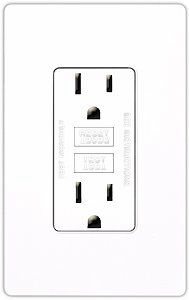 Lutron Diva SC 15A 125V GFCI Receptacle