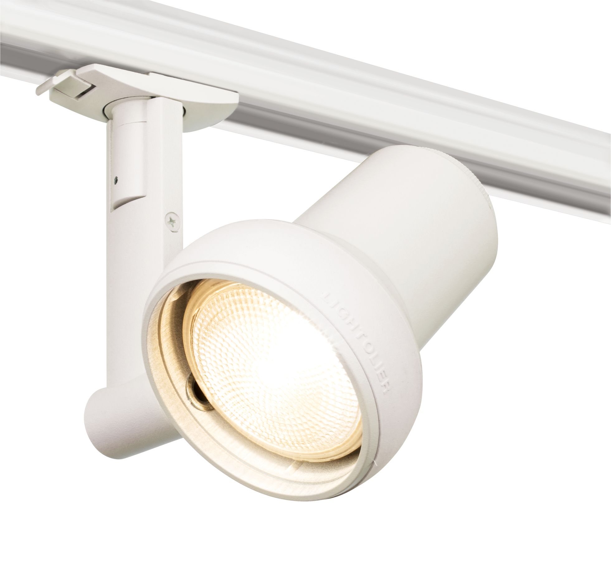 White Lightolier Par 20 Track Bullet