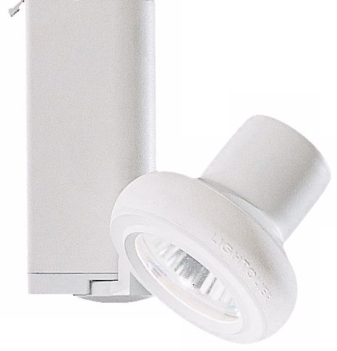 Lightolier Soft-Tech White MR-16 Bullet Track Light