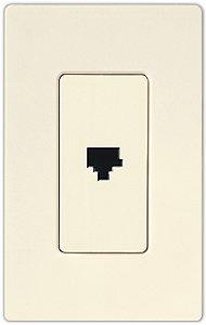Lutron Diva SC Phone Jack 30644
