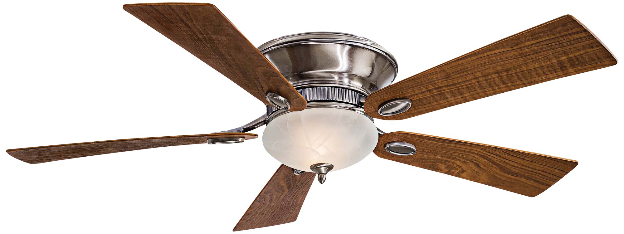 52" Minka Delano II Pewter Hugger Ceiling Fan