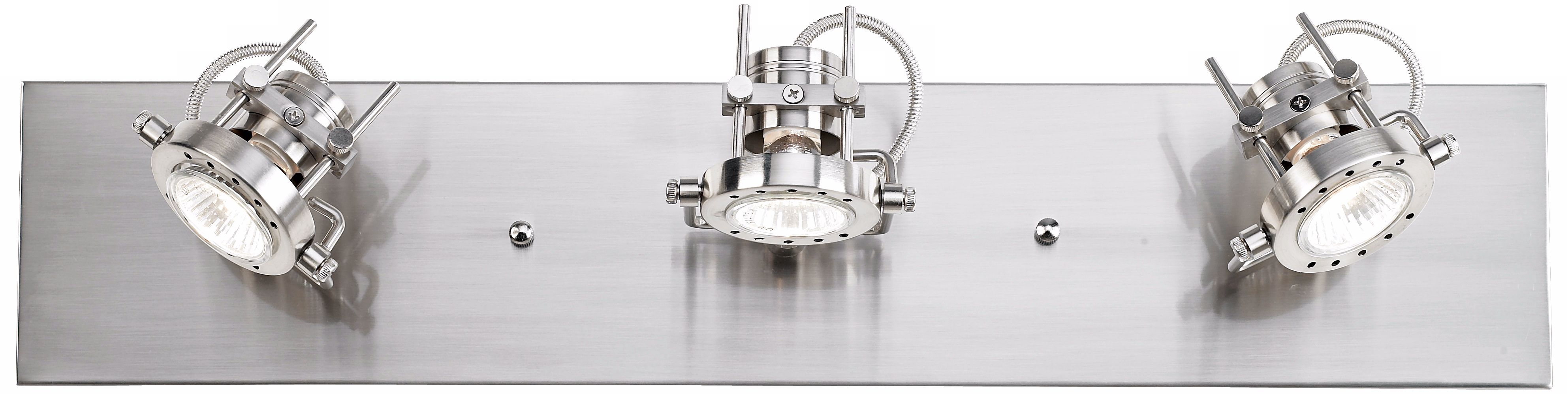 Pro Track® 150 Watt Satin Finish Three Light Fixture