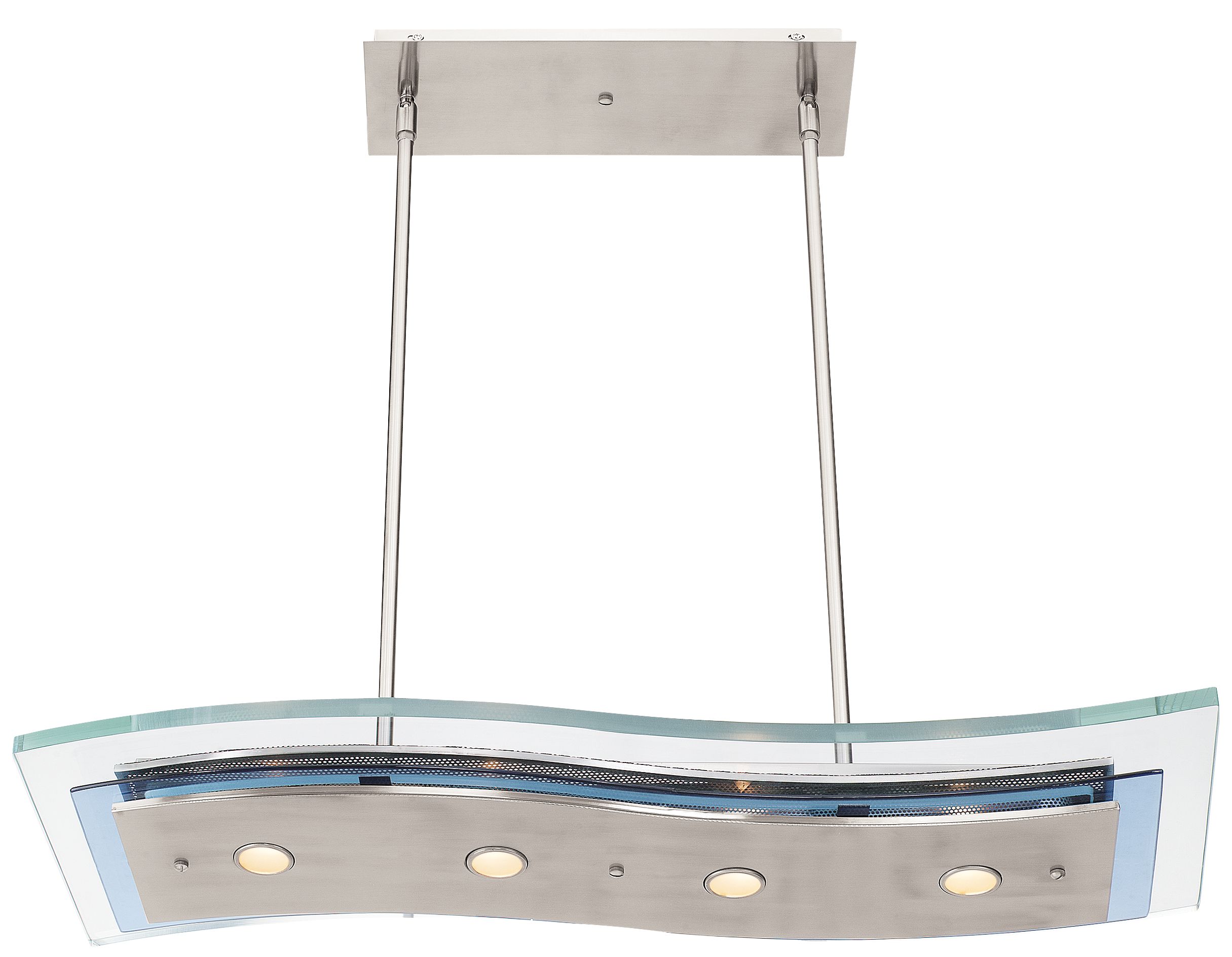 Tethys Collection Four Light Island Chandelier