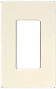 Lutron Diva Biscuit SC Single Gang Wallplate Switchplate