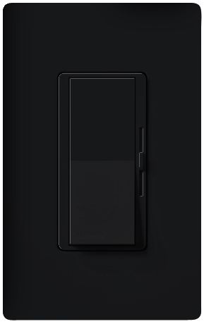 Lutron Diva SC 600W 3-Way Midnight Black Dimmer