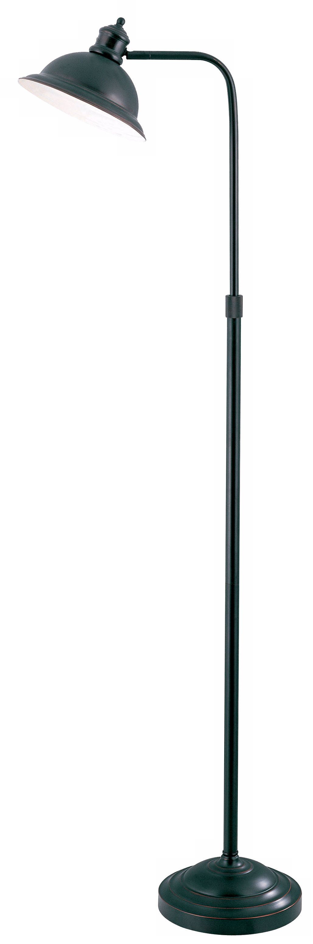 Lite Source Aged-Copper Adjustable Pharmacy Floor Lamp