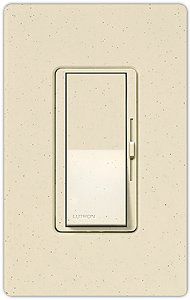 Lutron Diva SC 600W 3-Way Limestone Beige Colored Dimmer