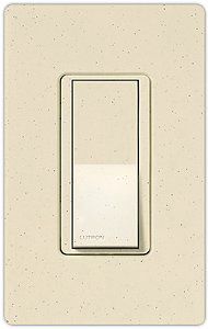 Lutron Diva Limestone Finish SC Single Pole Wall Switch