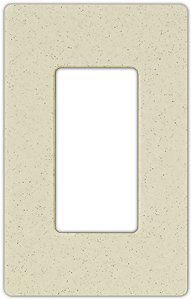 Lutron Diva Stone SC Single Gang Wallplate
