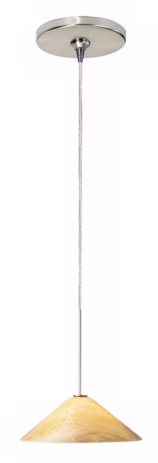 Larkspur Slumped Sand Glass Tech Lighting Mini Pendant