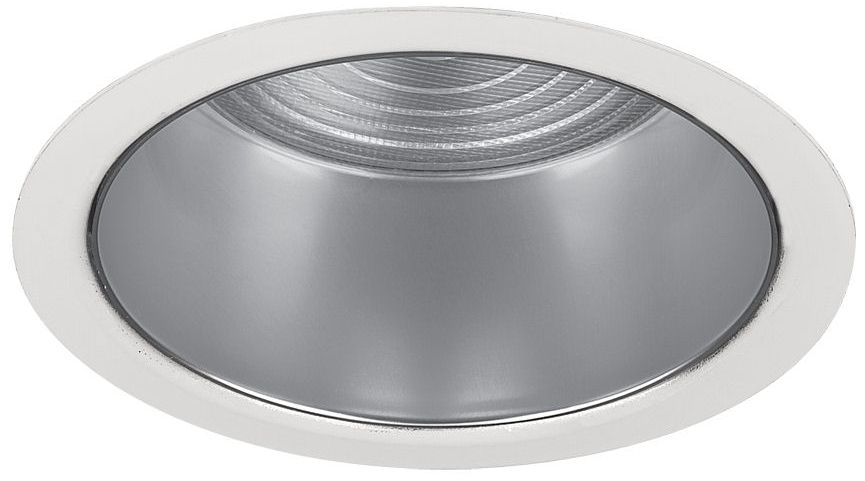 Lightolier 4" Frosted Shower Trim