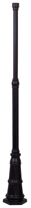 Heritage Bronze 83 3/4" High Outdoor Lighting Post with Base