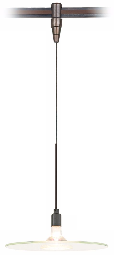 Biz Clear Glass Bronze Tech Lighting MonoRail Pendant