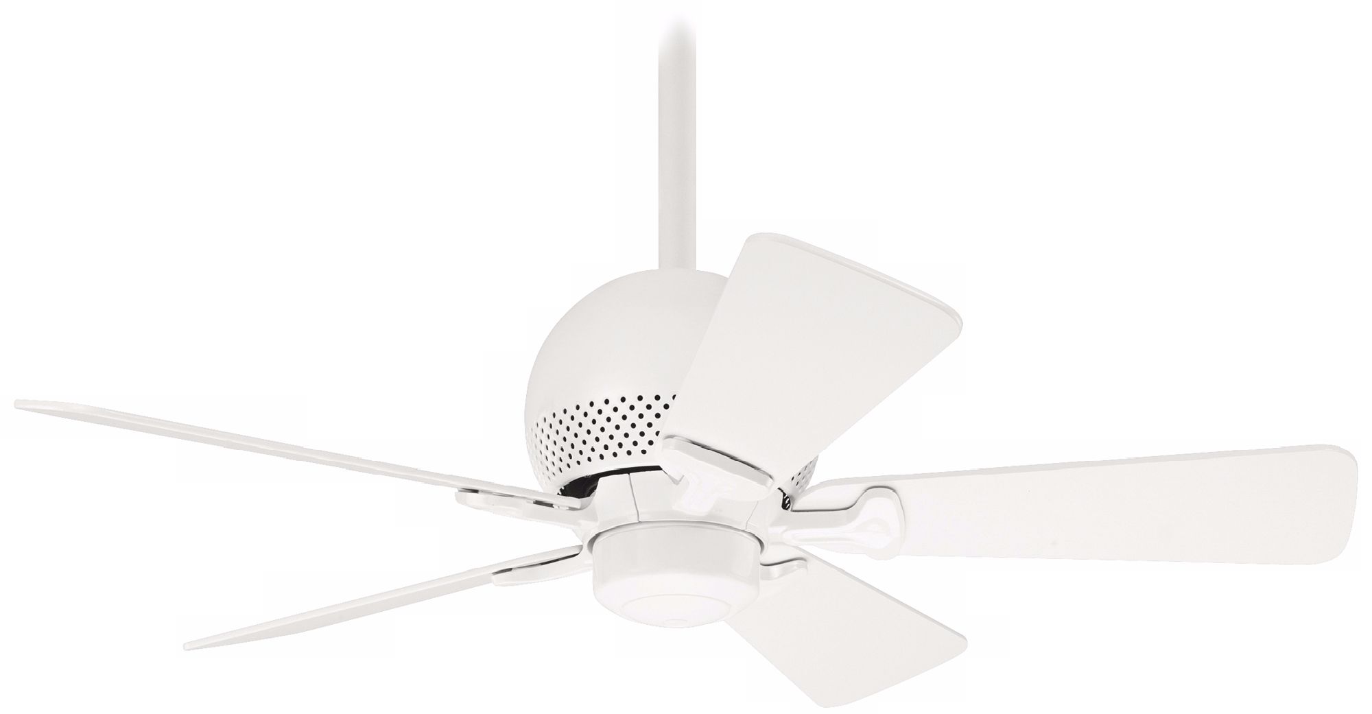 36" Hunter Orbit White Hugger Ceiling Fan