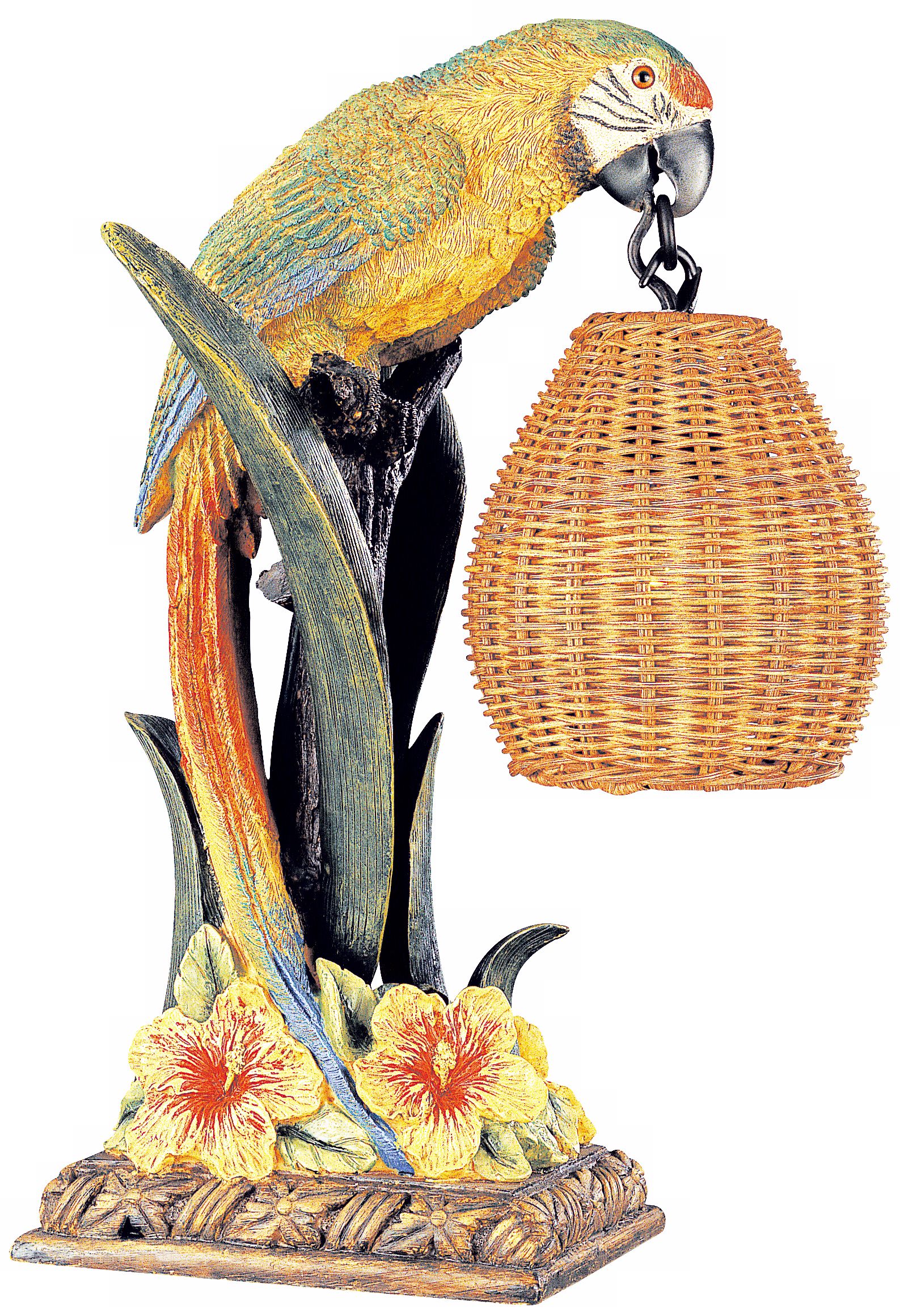 Kathy Ireland Parrot Paradise Table Lamp