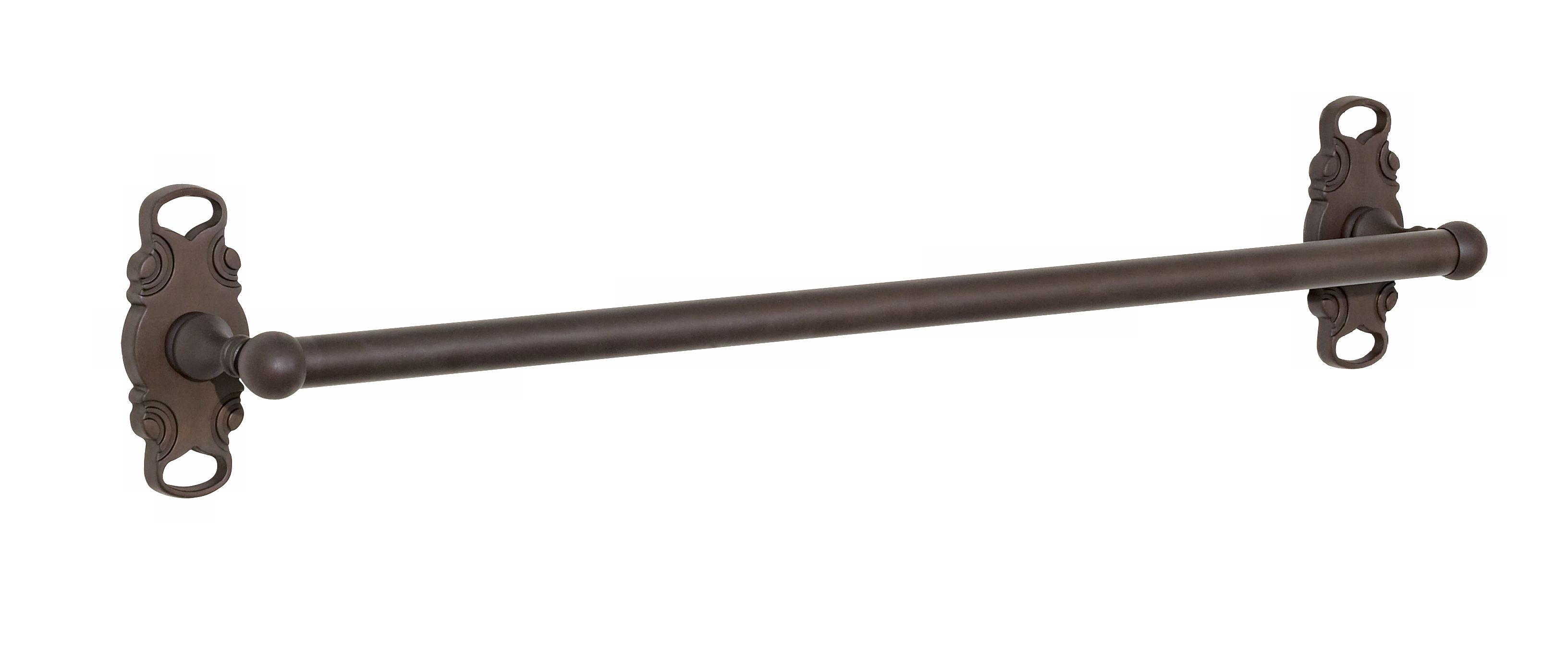 Oil Rubbed Bronze Finish French Curve 18" Towel Bar