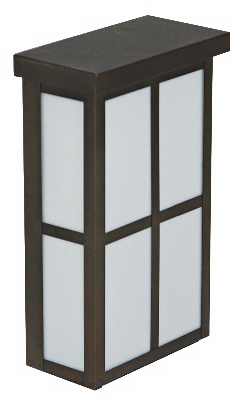 Bronze Finish 13" High Outdoor Wall Light
