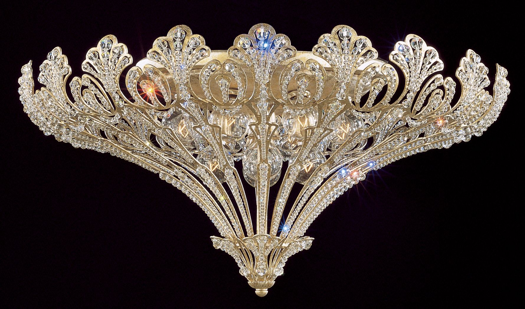 Schonbek Rivendell Collection 24" Wide Ceiling Light Fixture
