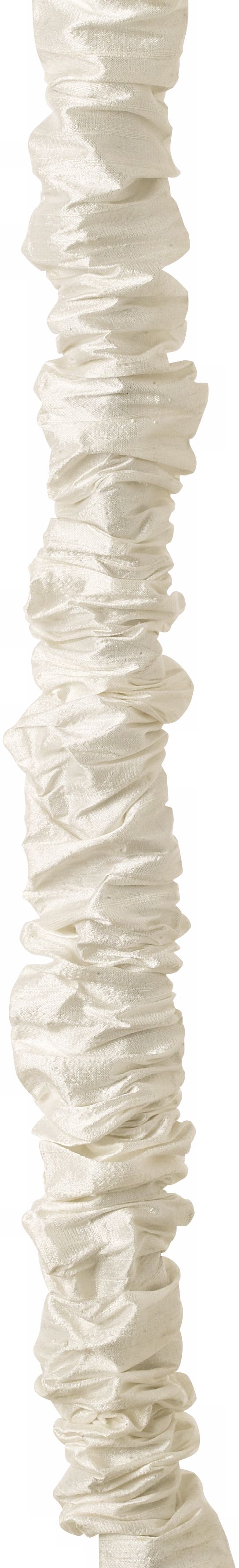Cream Silk 46 1/2" Long Chandelier Chain Cord Cover