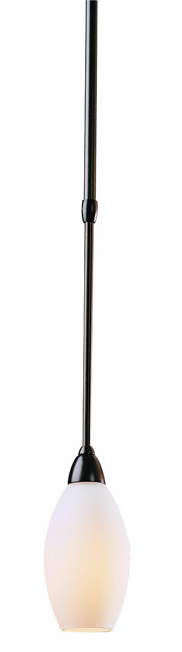 Hubbardton Forge One Light Opal Glass Pendant Chandelier