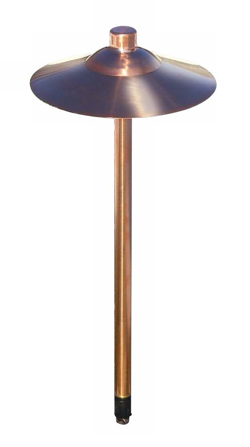 Hadco Copper 23 1/2" High Large Dome Path Light