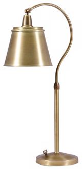 Hyde Park Downbridge Brass Finish Metal Shade Desk Lamp 33773