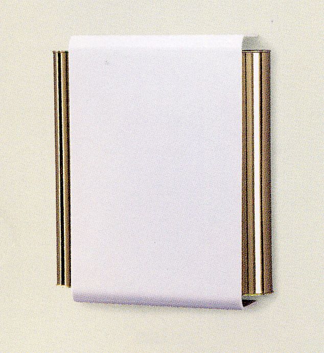 Classic White and Brass Tubes Door Chime