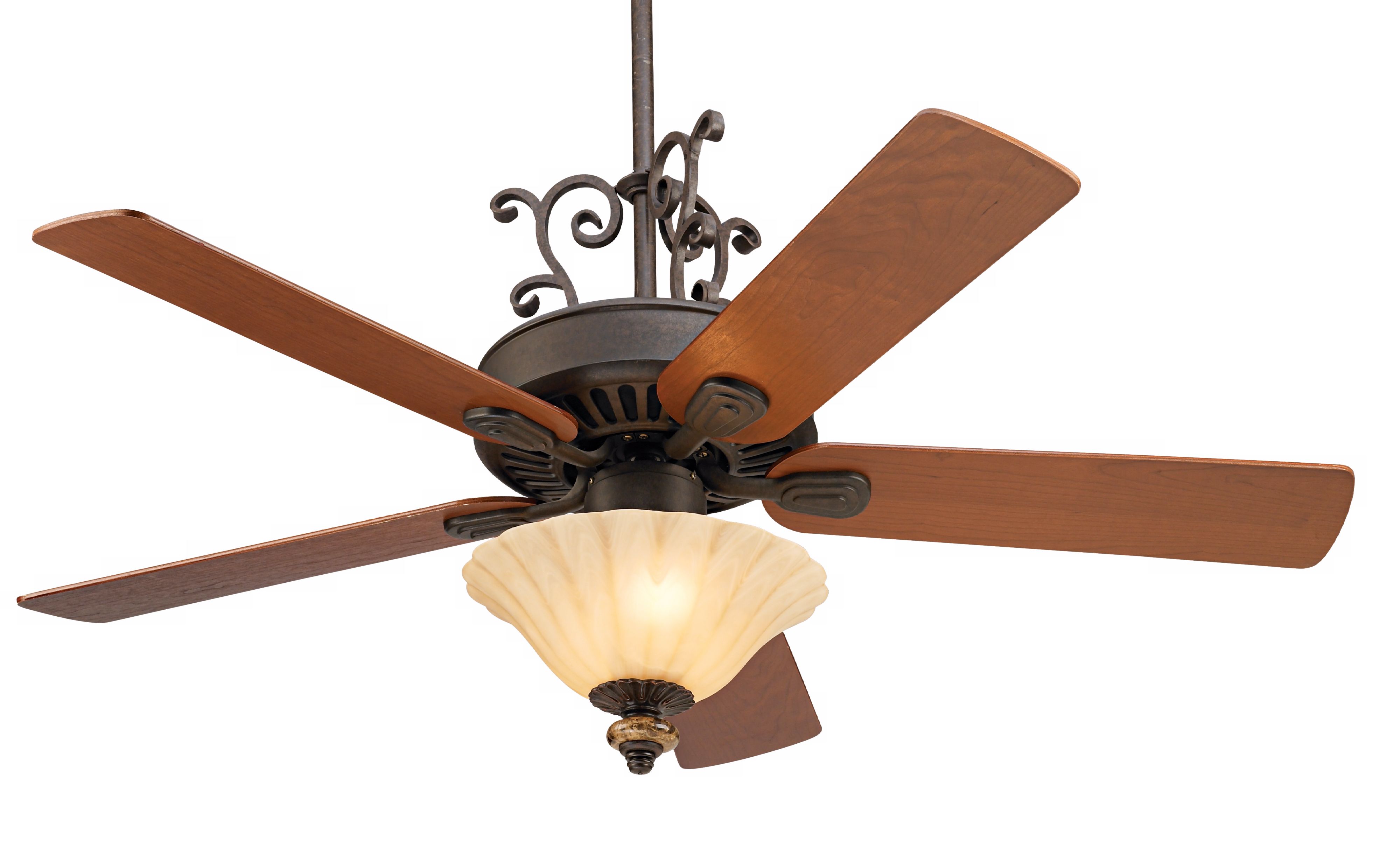 52" Casa Vieja® Windstar II™ Ceiling Fan Rust PC