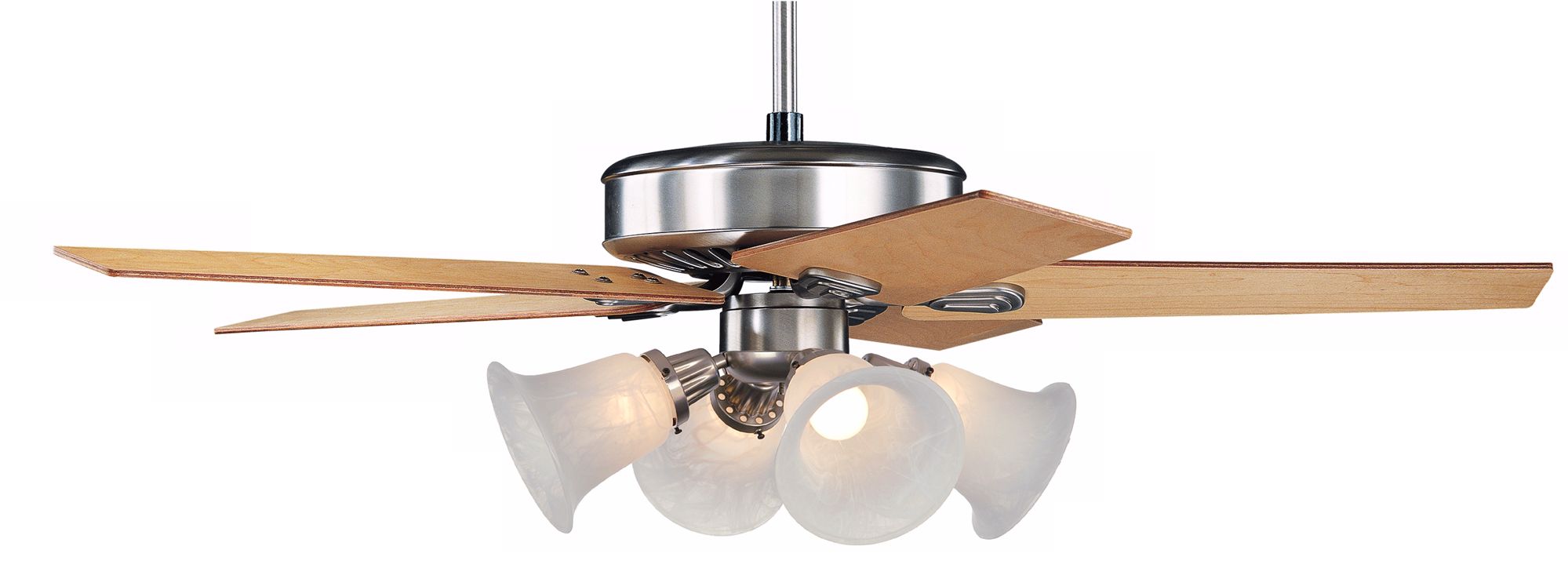 52" Brushed Steel Windstar II™ Ceiling Fan