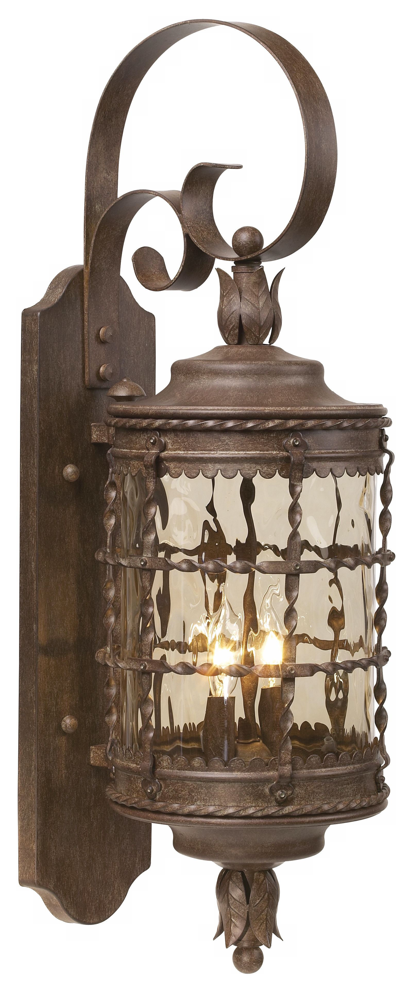Mallorca Collection 28 5/8" High Vintage Rust Outdoor  Light