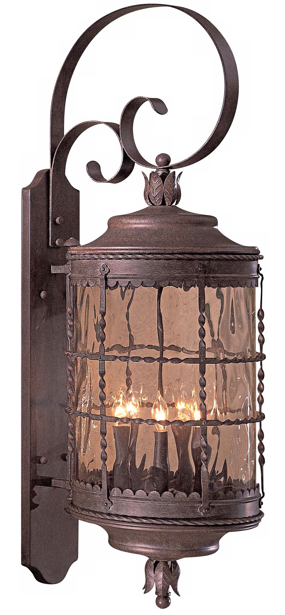 Mallorca™ 41 1/4" High Vintage Rust Outdoor Wall Light