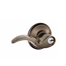 Schlage Avanti Antique Pewter Keyed Door Lever