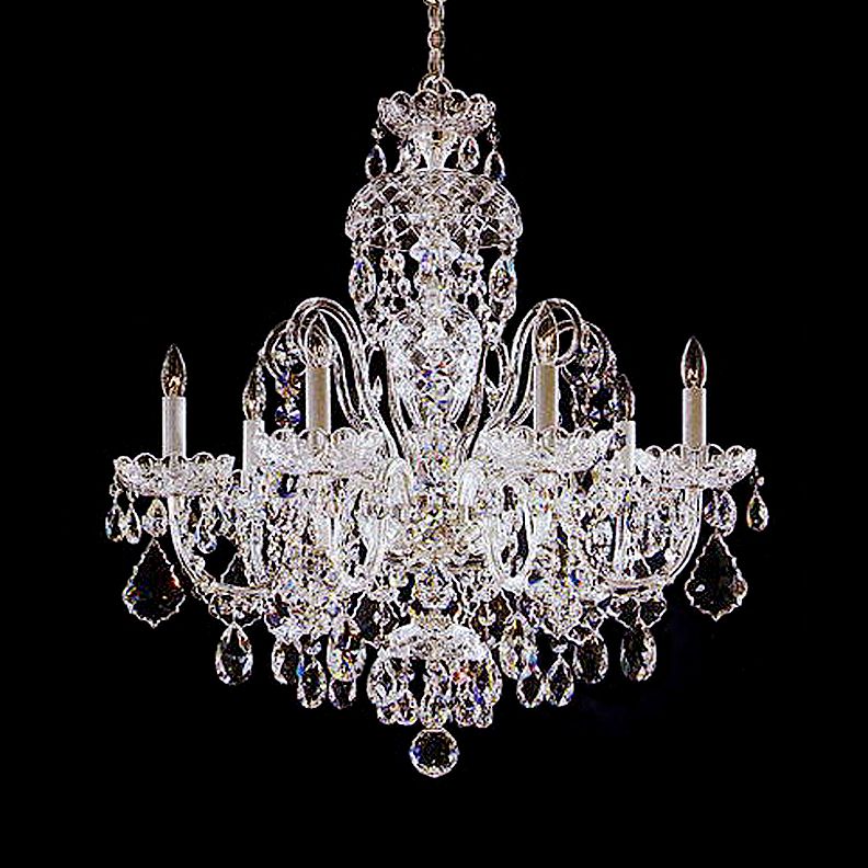 Schonbek Olde World Collection 25" Wide Crystal Chandelier
