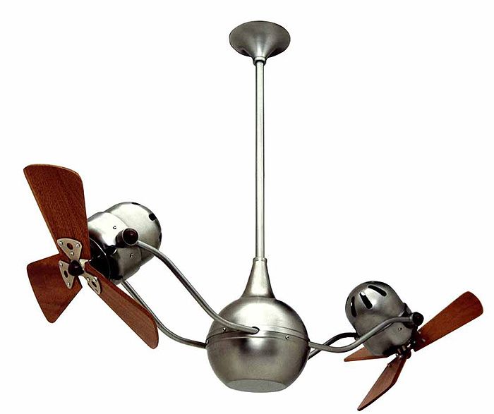 42" Matthews Vent Bettina Brushed Nicke Wood Standard
