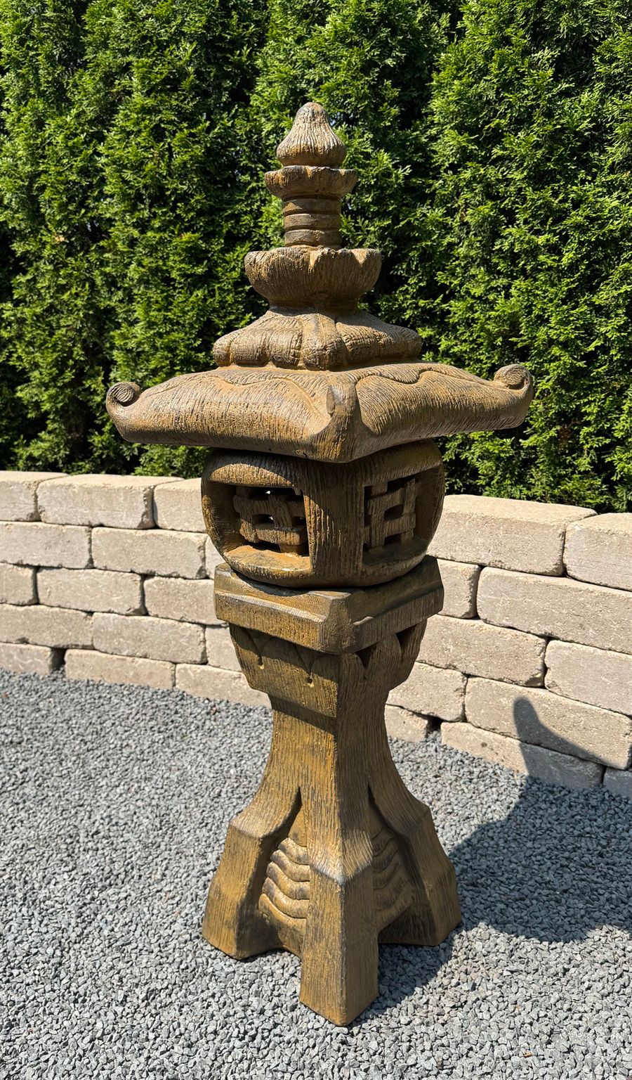 Japanese Lantern Garden Accent