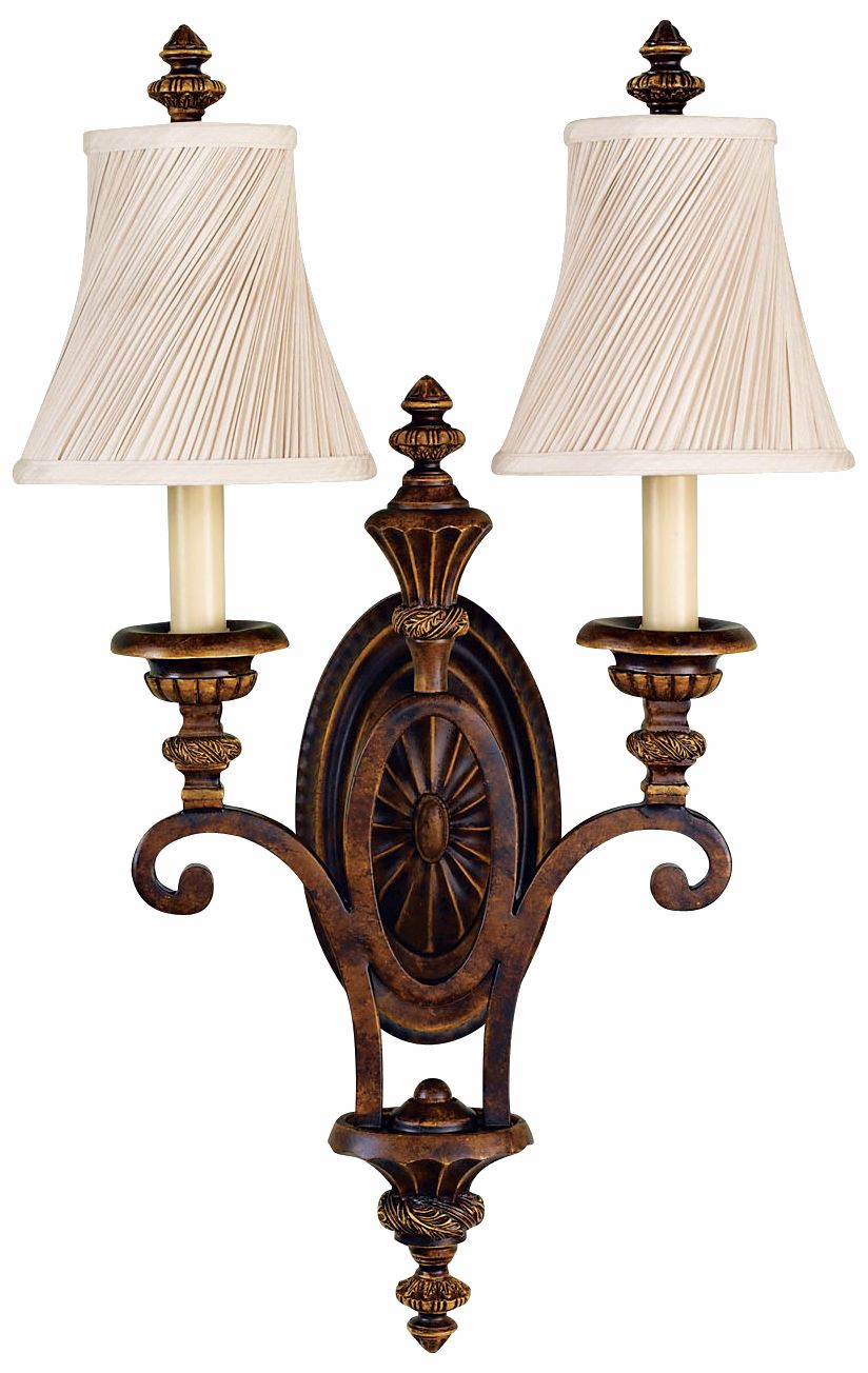 Edwardian Collection 24" High Two Light Wall Sconce
