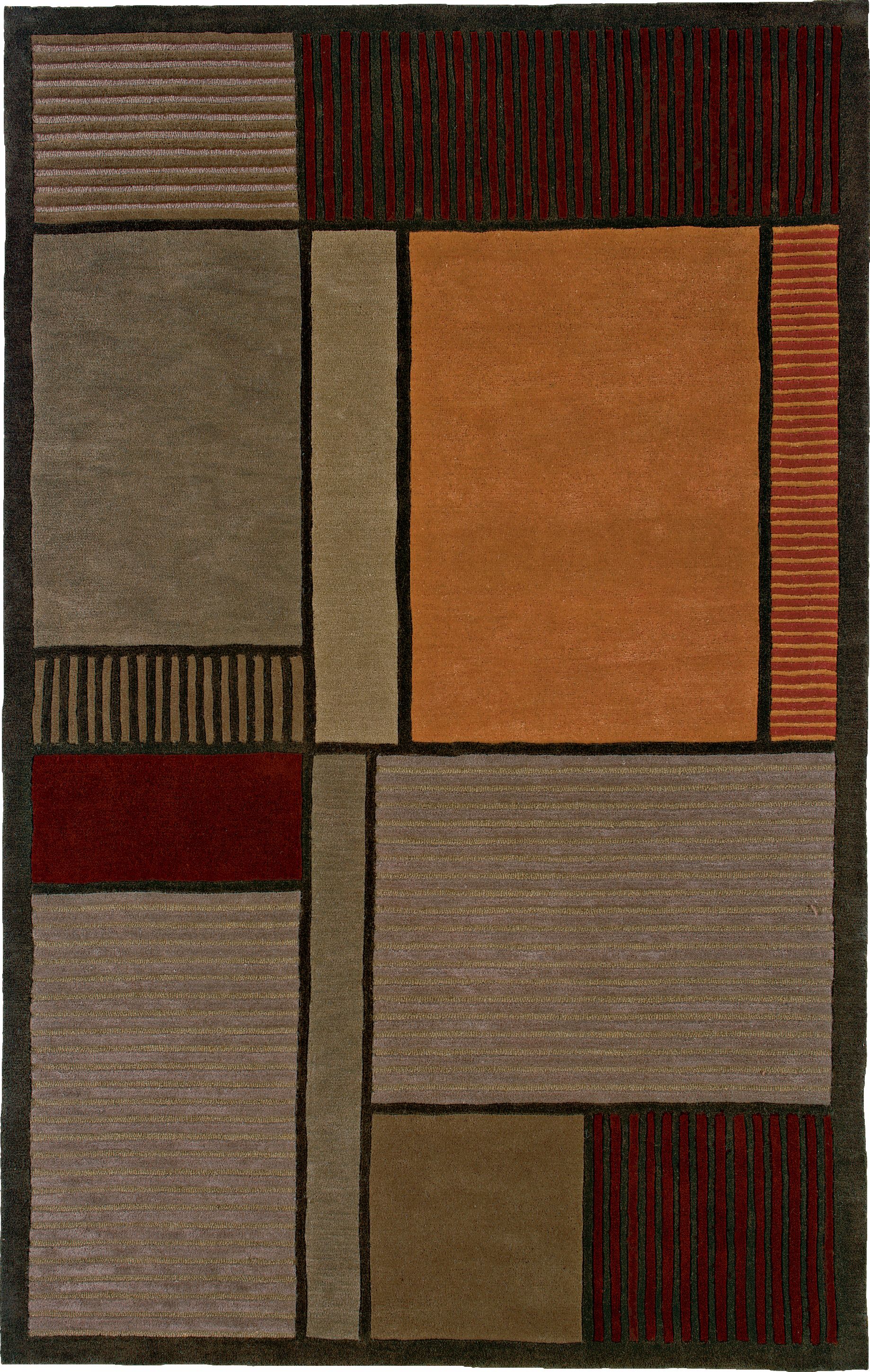 Rustic Lines Area Rug