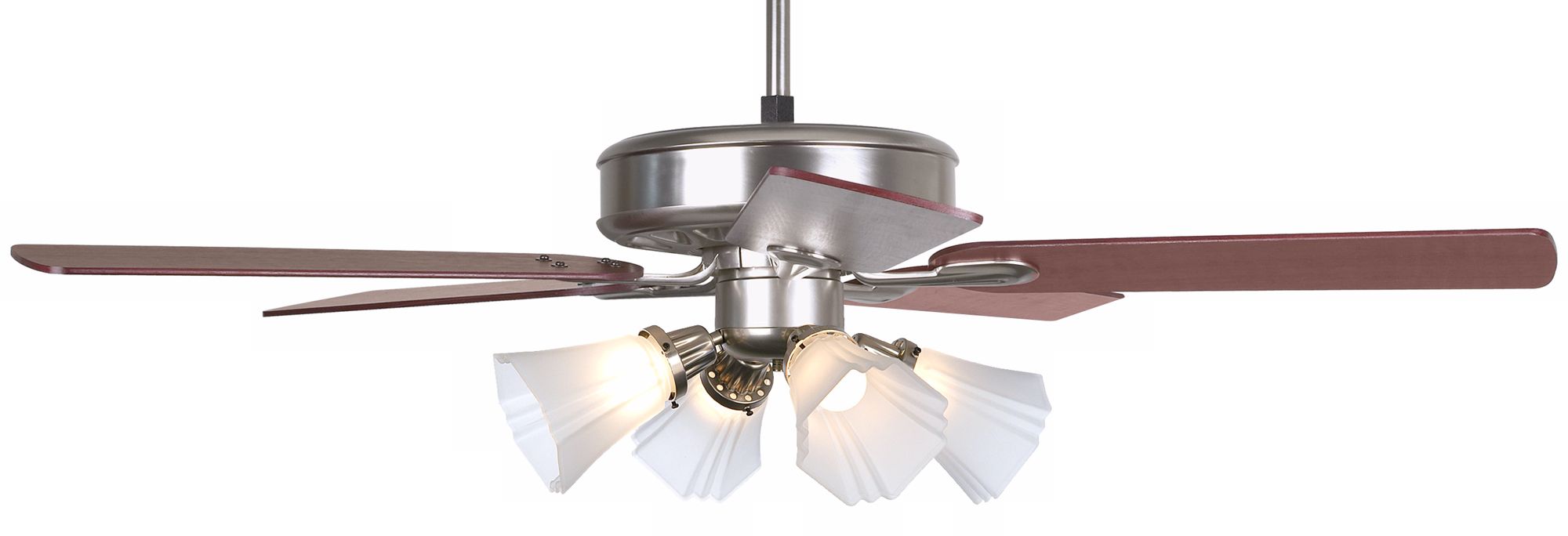 52" Casa Vieja Intrepid Ceiling Fan with 4-Light Kit