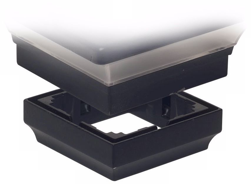 3" Post Cap Adapter for Black Imperial Outdoor Cap