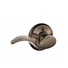 Schlage Avanti Right Hand Antique Pewter Dummy Door Lever